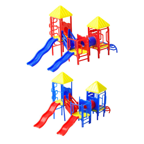 Miniature Slide Model Ornament Tiny ABS Park Slide Toy For-B 1