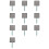 10X FSR406 Force Sensitive Resistor for   Force Sensing Resistor Flexible Sensor Module 1