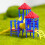 Miniature Slide Model Ornament Tiny ABS Park Slide Toy For-B 6