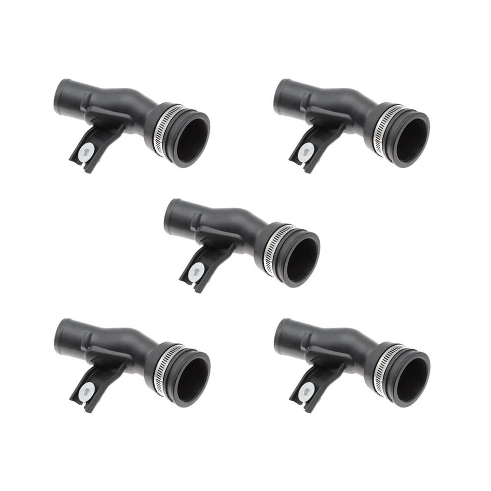 5X Engine Radiator Tube Air Turbo Tube Charge Air Hose 14460Jg70a 14460-Jg70a For Qashqai Koleos 2.0 Dci Black 6032129681284