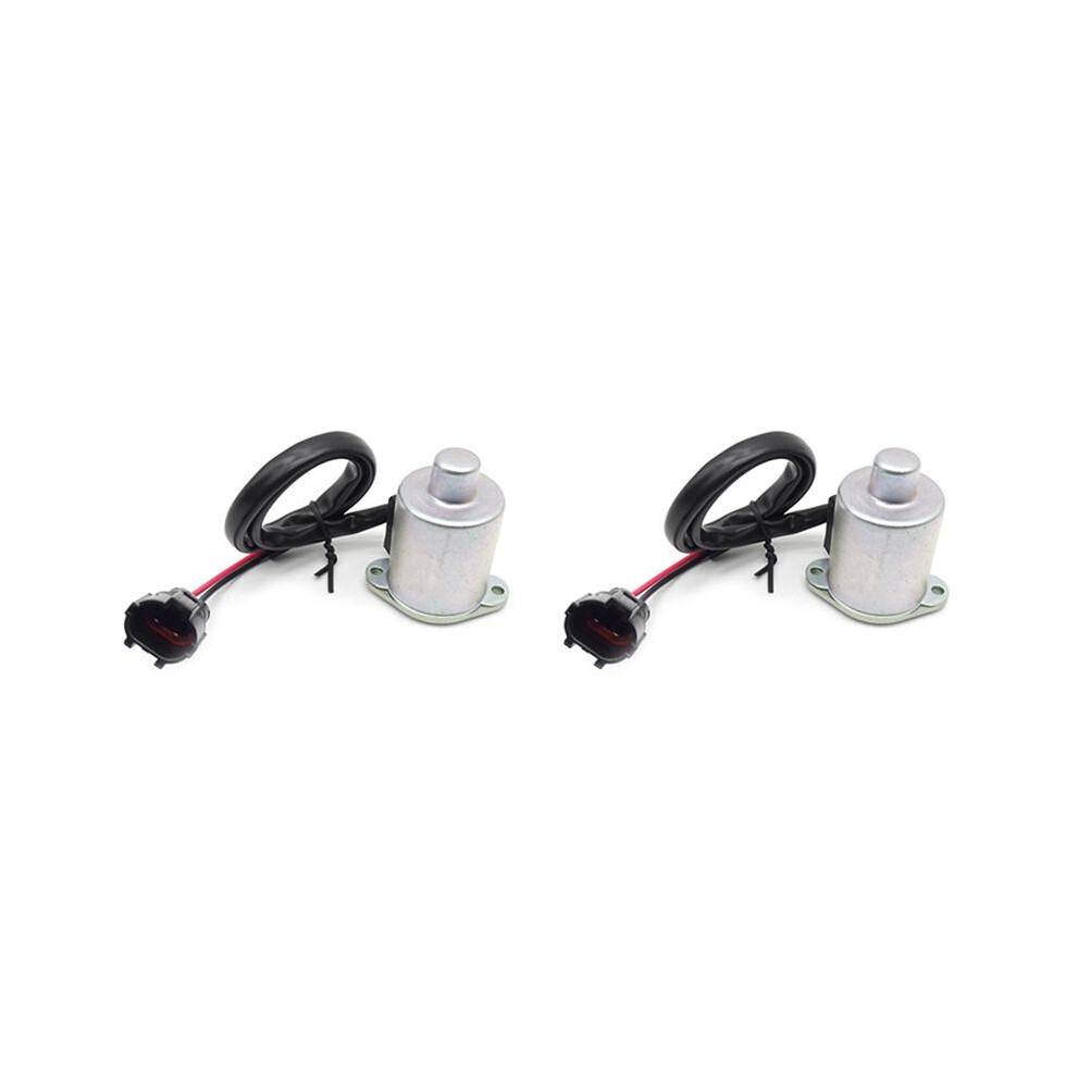 2X 20T-60-72230 Solenoid Valve For Excavator Pc10 Pc20 Pc30 Pc40 Pc50 Silver 6033113285259
