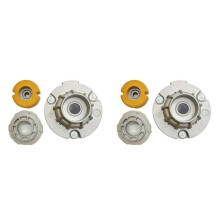 2X 99733306101 Bak ÖVre FjäDerbensfäSte StöTdäMpare Toppgummi för 911 997 GT2 GT3 Cabriolet Targa