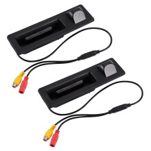 2X Car Trunk Handle Reversing 170 Rear View Camera for 3 5 X3 Series F10 F11 F25 F30 1