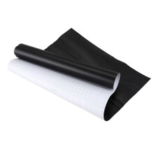 5Stck 12X60 Zoll Matte Schwarz Vinyl Film Wrap Auto DIY Aufkleber