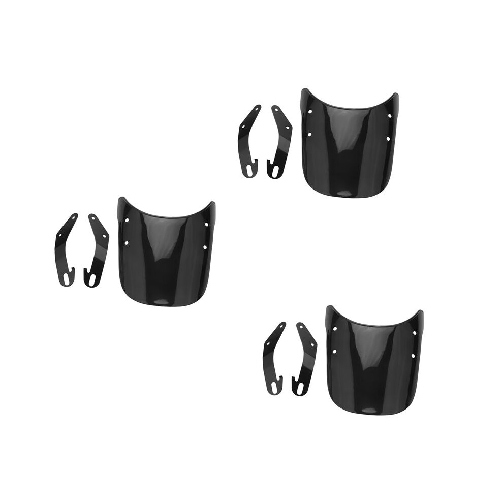 3X Airflow Adjustable Universal Motorcycle Headlight Windshield Windscreen Wind Deflector Motorcycle Accessories 6032407244194