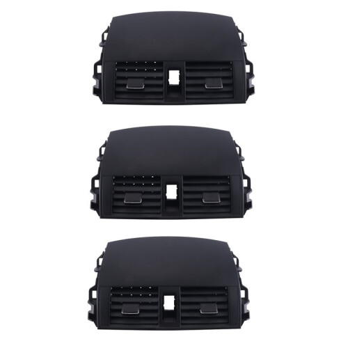 3X Black Center Dash A/C Outlet Air Vent Panel for   2008-2013