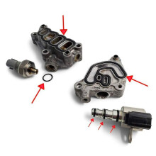 24x Uszczelka Elektromagnetyczna VTEC ZawóR Szpulowy Uszczelka Filtra 05-07 dla Accord V6 15826-RDV-J01