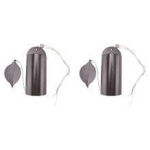 2X Deep Resonance Serenity Bell Windchime, Metal Wind Chimes Outdoor Deep Tone, Unique Low Tone Wind Chimes