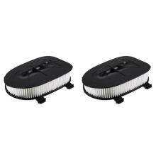2X Car Air Filter for X3 X5 X6 F25 F15 E72 E71 E70 2.0-3.0L 13717811026
