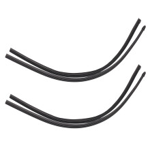 4PCS 18 Inch 6mm Frame Windshield Wiper Blade Refill Car Bus Silicone Universal