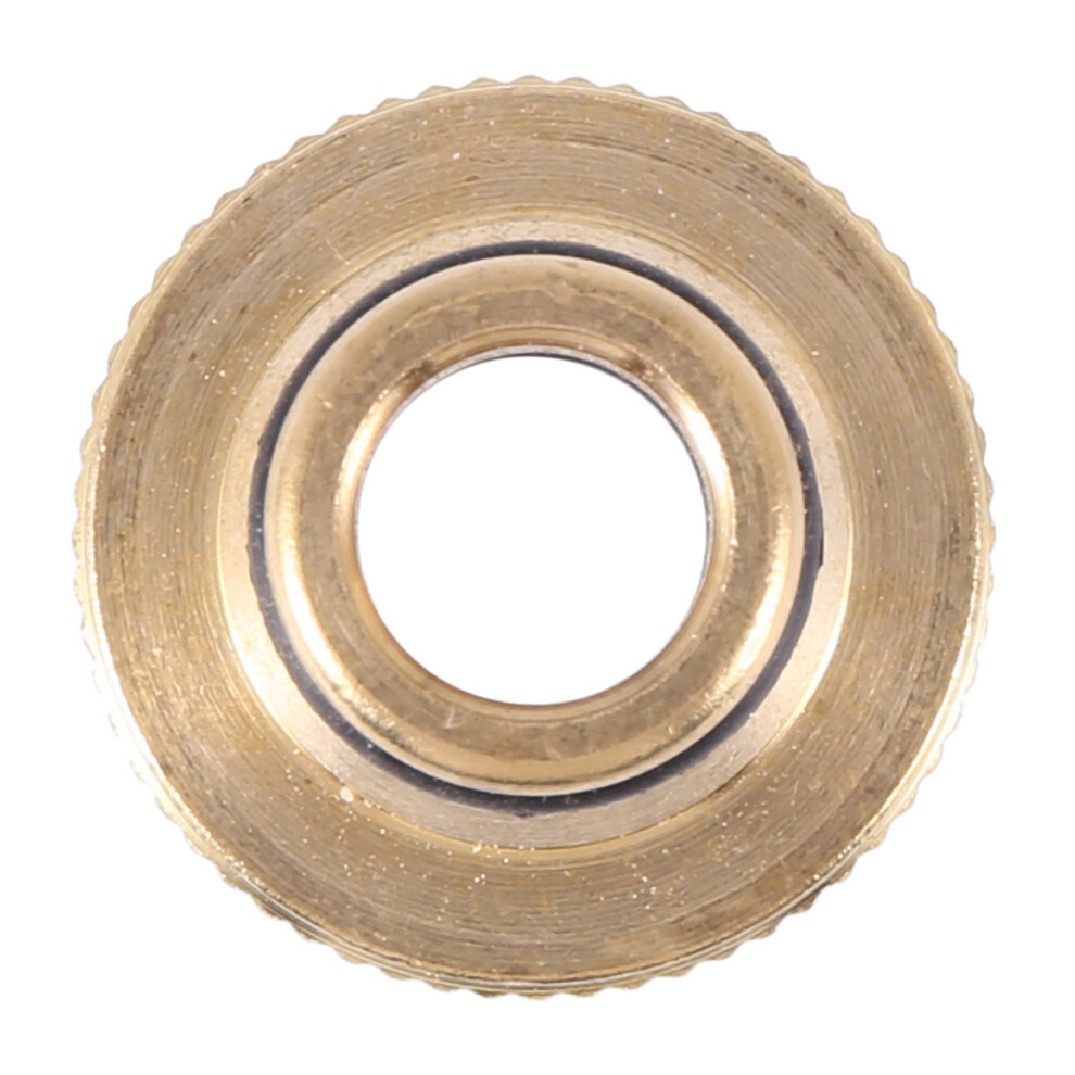 10 Pack Brass Garden Hose/Hosepipe Tap Connector 1/2 Inch And 3/4 Inch 2-In-1 Female Threaded Faucet Adapter 6031455206703