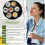 Digital Yogurt Maker with 7 Glass Jars Electric 5