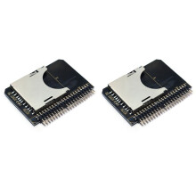 2X  auf 2,5 Zoll IDE 44-Pin-Konverterkarte IDE -Kartenadapter SSD Embedded Storage Adapterkarte IDE-Erweiterungskarte