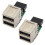 2X 9-Pin Motherboard to 2  USB 2.0 A Female Internal Header Adapter 1