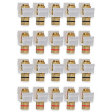 Speaker Post Snap-in Banana  Jack - White, 20Pcs