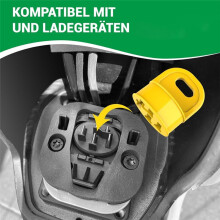 2pack Contact Protection Cover, Contacts Protected for E-Bike Battery, Charging Cable Pin Cover, Dirt Against Rain
