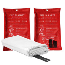 6 ST NöDbrandfilt, Brandfilt, Brandskyddsfilt för KöK, Grill, ÖPpen Spis (39,4 Tum X 39,4 Tum)