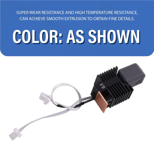 For Snapmaker U1 0.4mm Hotend Assembly with Fast Heating Stable Temperature Control 3D Printer Extruder Print 2