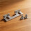 Replacement Piece Type 115 for Strike Plates,Adjustable Strike Plates, for -Sliding Cover,32mm Hole Spacing 5