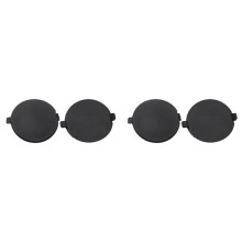 4x BHN1-50-EK1-BB BHN1-50-EL1-BB Car Rear Bumper Tow Hook Cover Cap for 3 2014 2015 2016