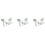 3 Set Sewing Machine Attachment Needle Plate Screws Complete Binding Attaching Parts for Pfaff 335 BG335 Sewing Tools 1