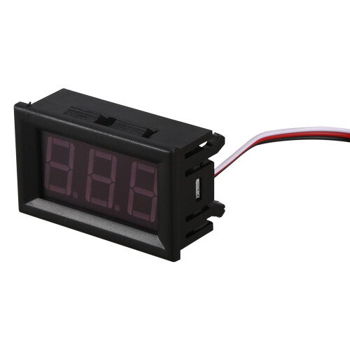 voltmeter tester Digital voltage test battery  0-30V red auto car 2