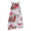 Summer Elegant BoHO Lotus Leaf  Hem Chiffon Maxi Flowers Dress 2