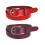 CTM Women's Adjustable Smooth Leather Dress Belt Set 5