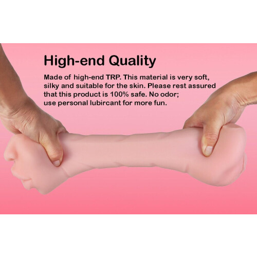 Realistic 3-in-1 Male Masturbator Cup