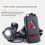Outdoor Running Chest Light USB Lechargeable Light Camping Warning Light Night Running Chest Light 3