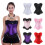 Women's Victorian Strapless Overbust Corset Bustier-Red XL 4