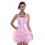 Women's Victorian Strapless Overbust Corset Bustier-Red XL 6