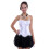 Women's Victorian Strapless Overbust Corset Bustier-Red XL 7