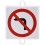 Softee Equipment 0007449 - KVM-SCHAKELAAR - Verbodsbord, wit, S 1