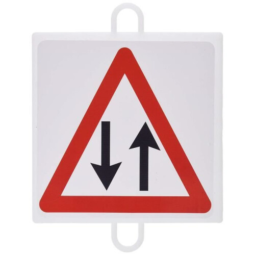 Softee Equipment 0007438 - KVM-SCHAKELAAR - Gevaarssignaalpaneel, wit, S