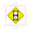 Softee Verkeersbord Nr. 4 - geel 1