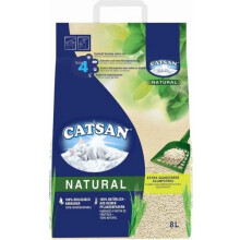 Arena - Catsan - Natural Vegetal - Aglomerante - 8L - Beige