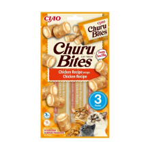 INABA Churu Bites Chicken recipe wraps - cat treats - 3x10 g