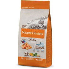 Alimento completo per gatti - Nature's Variety - Salmone senza cereali - 1.25 KG - Adulto - Sterilizzato