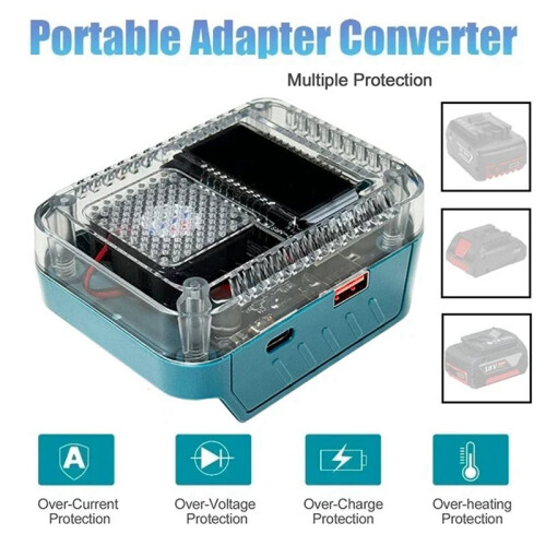 140W Digital Display Lithium Battery Adapter Converter for  18V Lithium Battery Charging Device 1