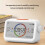Thermohygrometer Clock Multi-Function Temperature and Humidity Meter Sensor Indoor Clock  Temperature 4
