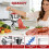 Tritacarne Manuale Multiuso e per Salsicce con Morsetto da Tavolo 4