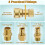 1/2 Inch Natural Gas Quick Connect Fitting Set, Propane Quick Connect Fittings, 4 Pcs Solid Brass Kit 6