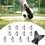 12 Pezzi di Tacchetti da Calcio A Vite In Plastica e Metallo 2