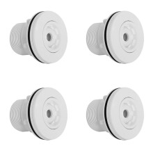 4X Outdoor Swimming Pool Nozzle Accessories 360-Degree Rotatable Return Jet Water Massage Nozzle