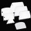 7 Pcs Dough Cake Scraper,Plastic Icing Scraper Cake Smoother,Dough & Bench Scraper for Baking,Bread Scraper Tools 2