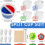 4 Pcs Split Cup for Paint Pouring Reusable Silicone Split Pouring Cups with Divider for DIY Making 4