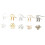 Ear Hooks Single Circle Earrings Earrings Diy Material Handmade Accessories Material Bag Set 6