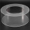 1Pc Round Acrylic Cake Display Board Cake  Smoother Scraper Cake Tray DIY Round Decor Cake Refillable Board(C) 2
