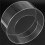 1Pc Round Acrylic Cake Display Board Cake  Smoother Scraper Cake Tray DIY Round Decor Cake Refillable Board(C) 5